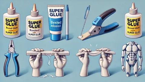 Gluing vs Glueing
