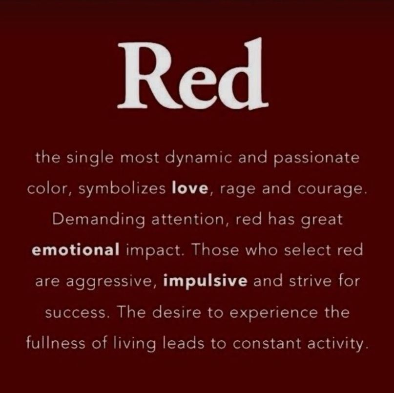 Similes for Red