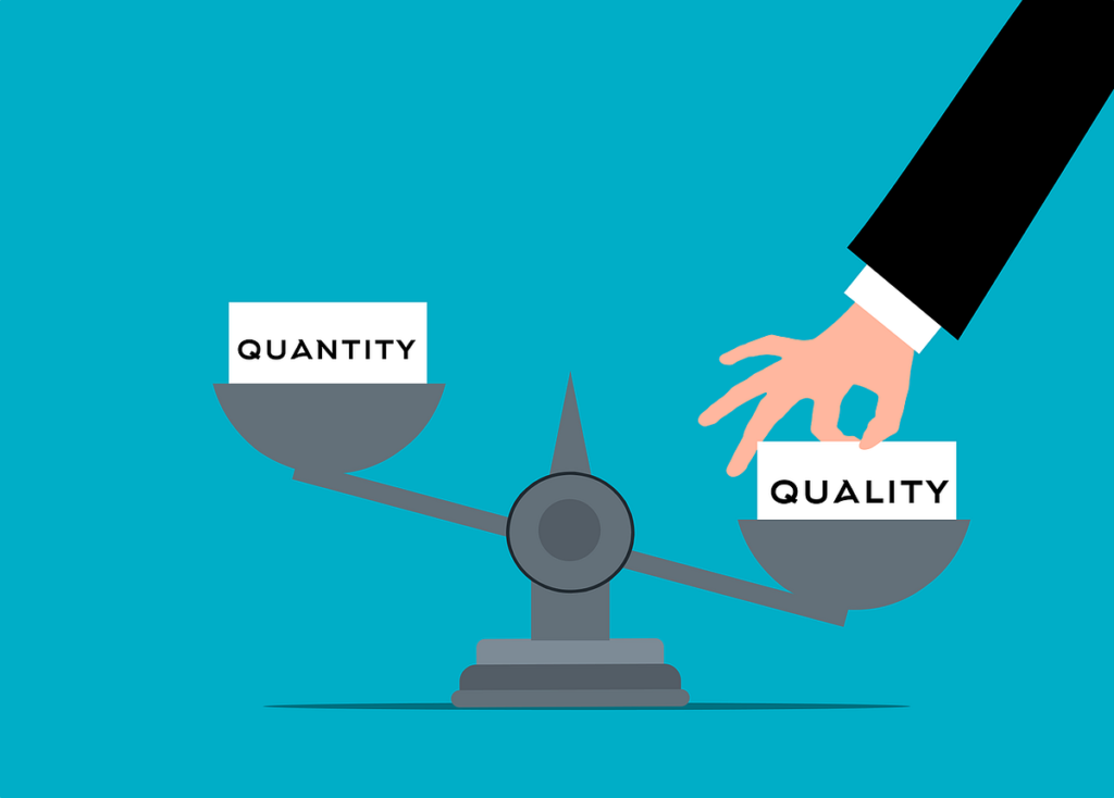 High Quality vs High-Quality